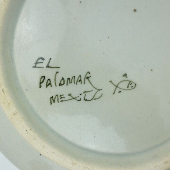 Ken Edwards Mexican Pottery Covered Casserole Pot with Lid Signed - Picture 14 of 15